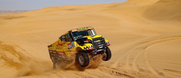 Rally Dakar, Martin Macík s kamionem Iveco, Saúdská Arábie