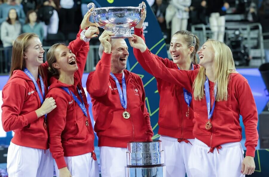 Tenis, BJK Cup, vítězky Billie Jean King Cupu - Fed Cupu za rok 2022, Švýcarsko
