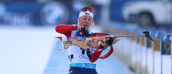 Biatlon, Tereza Voborníková při Mistrovství světa v Oberhofu, Německo