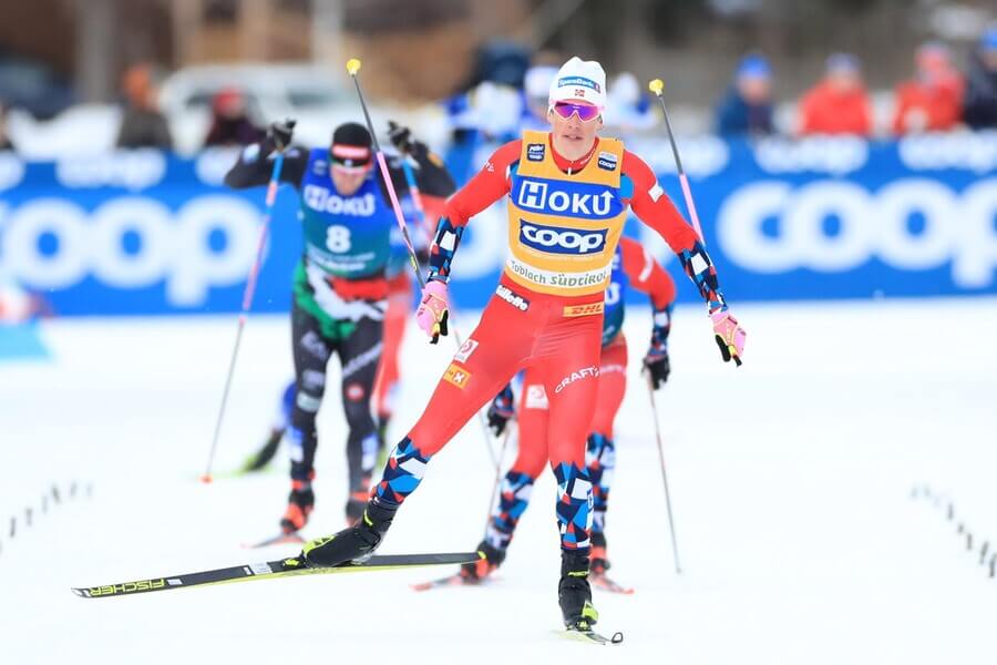 Běh na lyžích, FIS Světový pohár v Toblachu, Johannes Hoesflot Klaebo z Norska