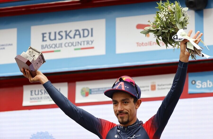 Cyklista Daniel Felipe Martinez vyhrál etapový závod Kolem Baskicka v roce 2022