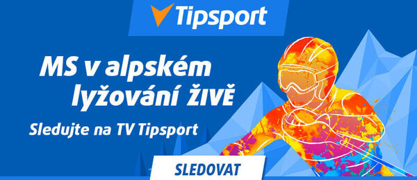 Mistrovství světa v alpském lyžování živě na TV Tipsport
