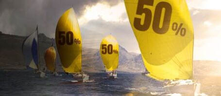 Fortuna vám dá vítr do plachet: o 50 % vyšší výhry!