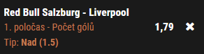 Tip na Salcburk vs Liverpool