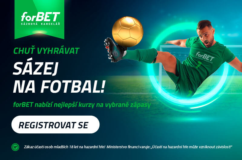 ForBET - získejte bonus a vsaďte si na fotbal