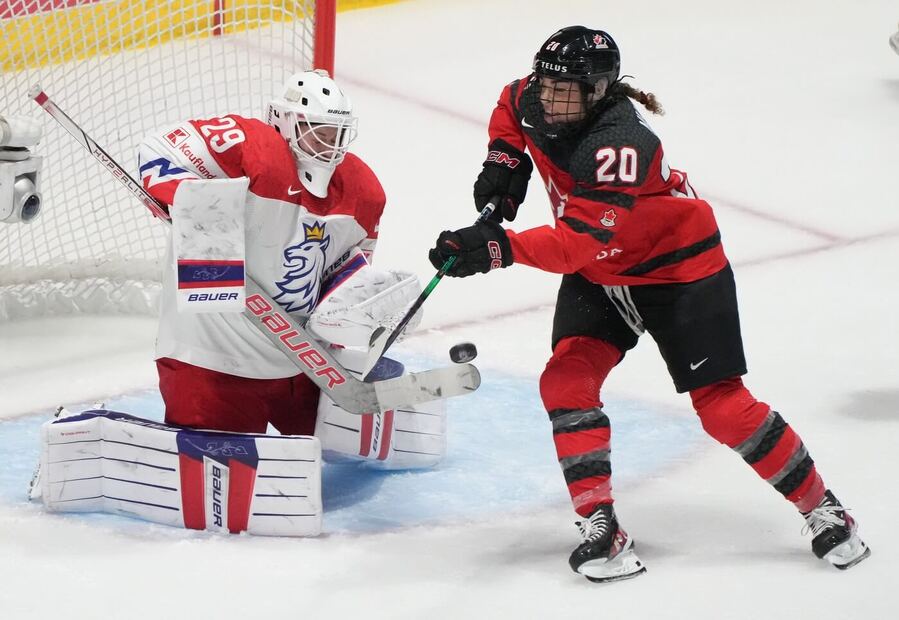 Sledujte semifinále Česko vs. Kanada na MS v hokeji žen 2024 živě