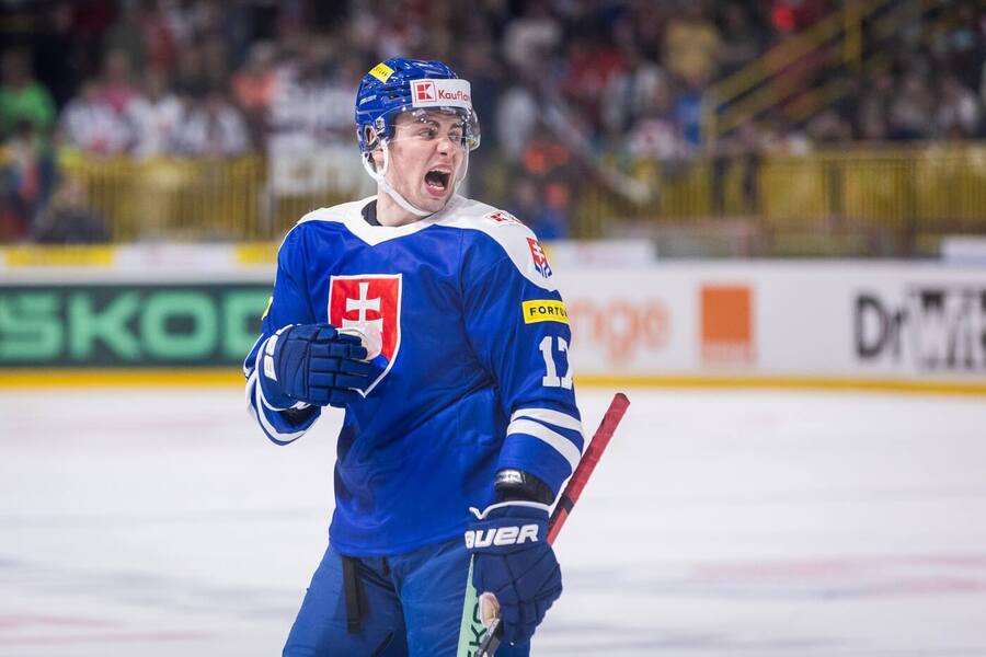 Šimon Nemec by měl být jedním z klíčových hráčů Slovenska na MS v hokeji 2024