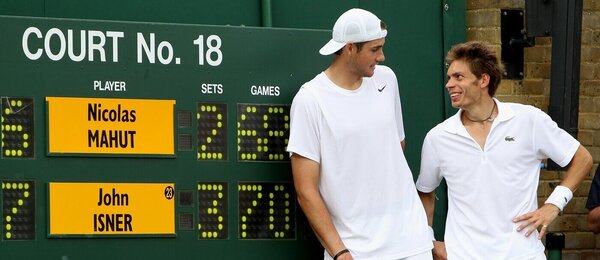 Tenis, ATP, John Isner a Nicolas Mahut po nejdelším tenisovém zápase v historii Tenis, ATP, John Isner a Nicolas Mahut po nejdelším tenisovém zápase v historii
