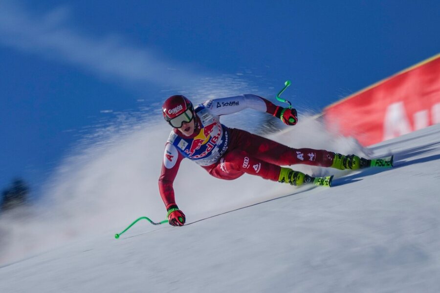 Závodníci se na Hahnenkammu dostávají do těžkých pozic