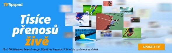 Tipsport - tisíce živých přenosů na TV Tipsport online