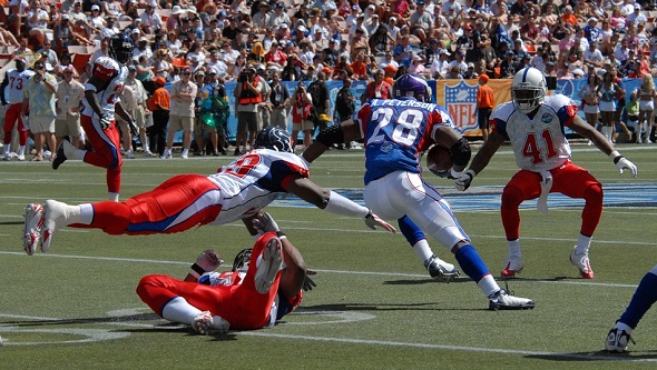 NFL - americký fotbal All Star Game A. Peterson