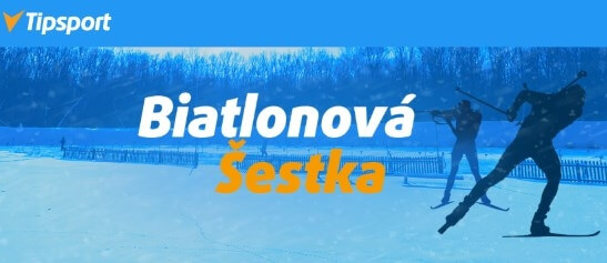 Tipovací soutěž Biatlonová šestka od Tipsportu o 1 100 000 Netů