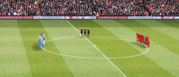 Fotbal - Premier League FC Liverpool před začátkem hry