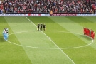 Fotbal - Premier League FC Liverpool před začátkem hry