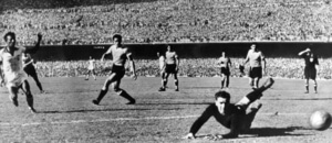 MS ve fotbale 1950, finále Brazílie vs. Uruguay před 200 tisíci diváky na stadionu Maracaná - Zdroj ČTK, DPA, dpa