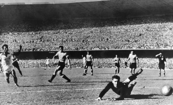 MS ve fotbale 1950, finále Brazílie vs. Uruguay před 200 tisíci diváky na stadionu Maracaná - Zdroj ČTK, DPA, dpa