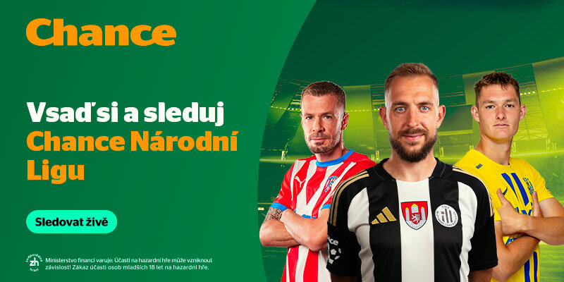 Chance Národní Liga 2025: sledujte revoluční sezonu druhé české ligy zdarma na Chance TV