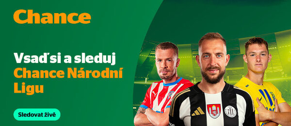 Chance Národní Liga 2025: sledujte revoluční sezonu druhé české ligy zdarma na Chance TV