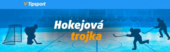 Hokejová trojka od Tipsportu - tipujte střelce v playoff české extraligy