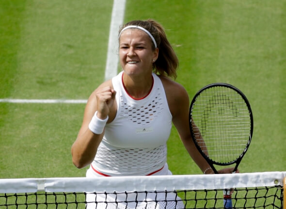 Tenisový Wimbledon 2019, Karolína Muchová - Zdroj ČTK, AP, Ben Curtis