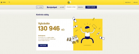 Eurojackpot výsledky kontrola tiketu online - 4
