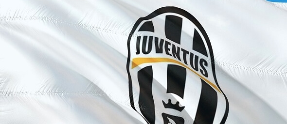 Fotbal - vlajka fotbalového klubu Juventus Turín