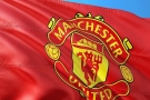 Fotbal - vlajka fotbalového klubu Manchester United