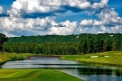 Golf - ilustrační foto golfové hřiště z dálky