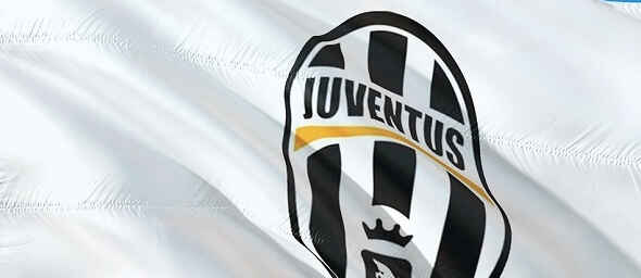 Fotbal - vlajka fotbalového klubu Juventus Turín