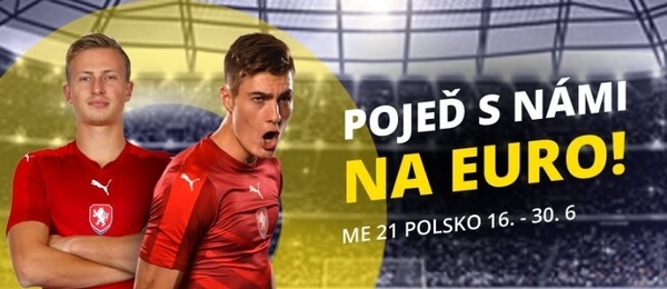 Jeď s Fortunou na fotbalové ME do 21 let 2017 do Polska