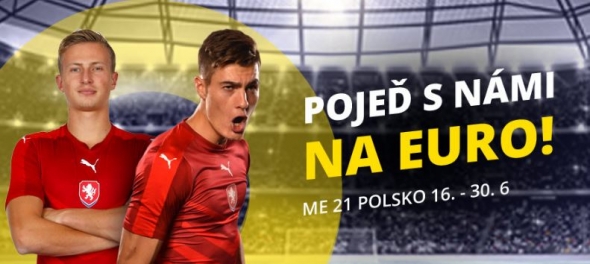 Jeď s Fortunou na fotbalové ME do 21 let 2017 do Polska