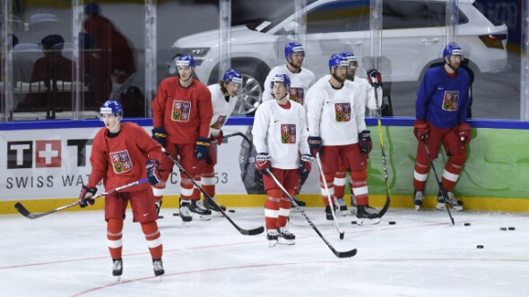 Hokej, Mistrovství světa 2018, česká hokejová reprezentace - Zdroj ČTK, Deml Ondřej