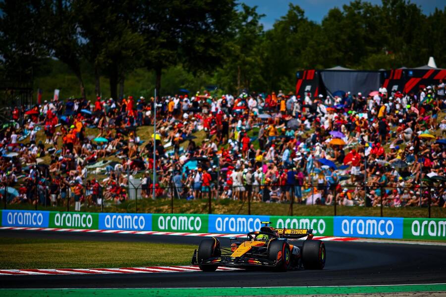 Lando Norris je zatím posledním vítězem VC Maďarska 2026