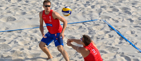 Beachvolejbal, Ondřej Perušič a David Schweiner - Zdroj ČTK, Šimánek Vít