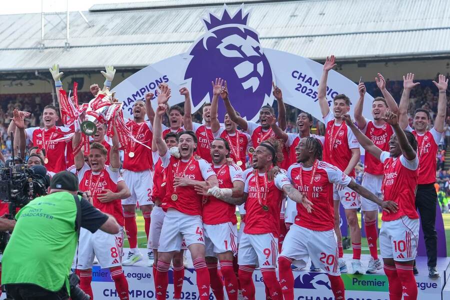 Naposledy Premier League vyhrál Arsenal