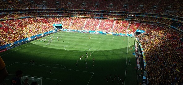 Fotbal - ilustrační foto stadion před zápasem