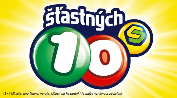 Loterie Šťastných 10 - výsledky zde