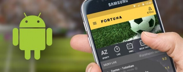 Fortuna mobilní aplikace pro Android