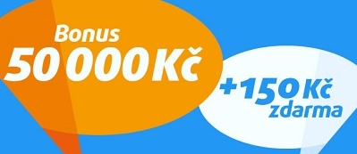 Sázková kancelář Tipsport - bonus 50 000 Kč a 150 Kč zdarma ihned