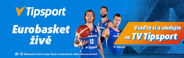 Eurobasket 2022 živě na TV Tipsport