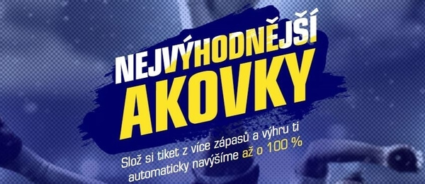 Sazkabet nejvýhodnější AKOvky: získejte vyšší výhry o 100 %!