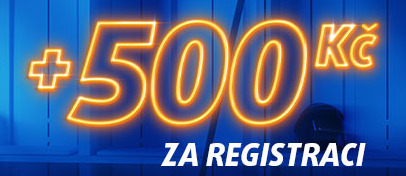 Získejte 500 Kč zdarma za registraci u sázkové kanceláře Tipsport