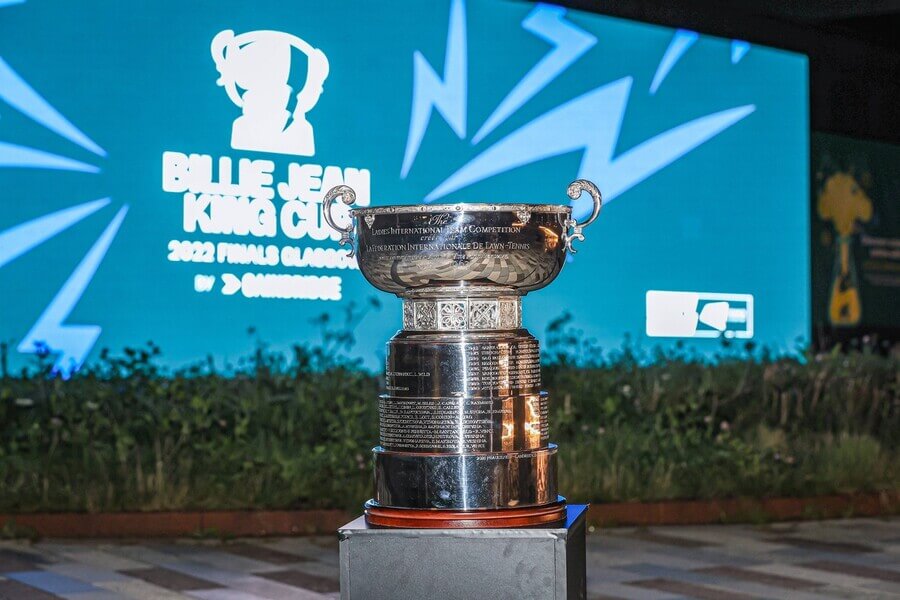Tenis, ženská týmová soutěž Billie Jean King Cup - Fed Cup, trofej pro vítězky