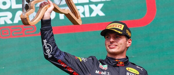 Max Verstappen vyhrál v roce 2022 Velkou cenu F1 v Belgii na okruhu Spa-Francorchamps