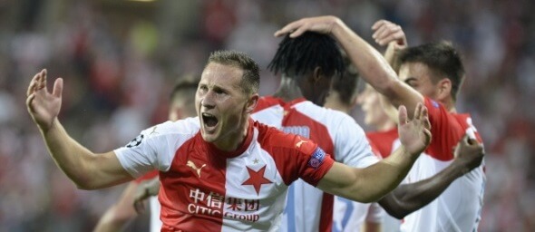 Fotbal, Slavia Praha v Lize mistrů, Jan Bořil - ČTK, Šulová Kateřina