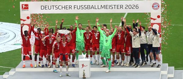 V sezoně 2025–26 získali titul fotbalisté Bayernu Mnichov