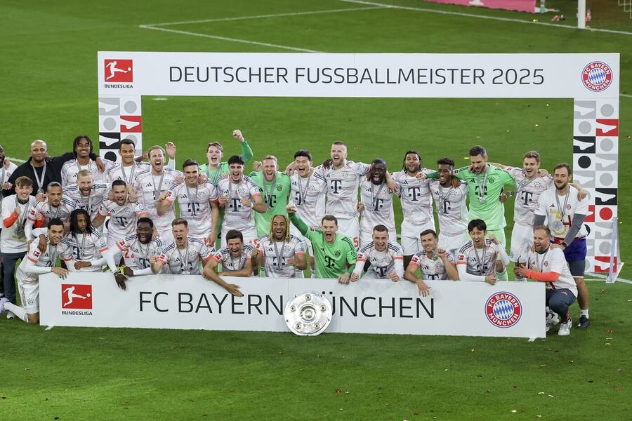 Ligovým šampionem se v ročníku 2024–25 stal Bayern Mnichov