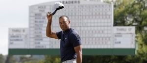 Golf, US Masters 2019, Tiger Woods - Zdroj ČTK, AP, Marcio Jose Sanchez