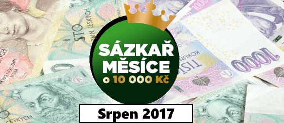 Bet-Arena Sázkař měsíce: výsledky srpen 2017