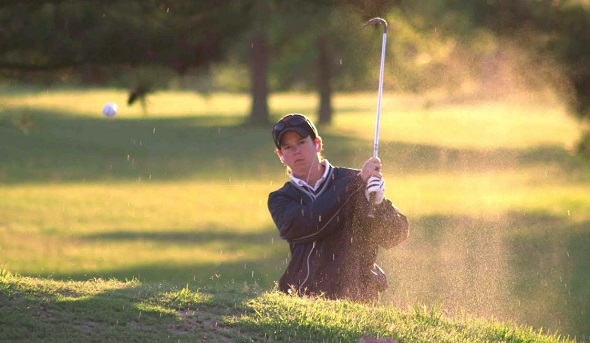 Golf - ilustrační foto bunker shot